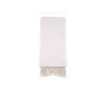 Ritz Collection Womens 100% Pure Cashmere Pashmina Shawl (White)