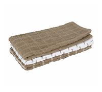 Ritz EMW6131908, Cotton, Mocha Brown, 3-Pack Kitchen Towels
