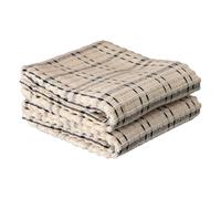 Ritz Kitchen Towels, Cotton, Black, Checked, 2-Pack