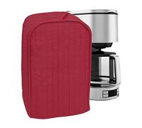 RITZ Polyester/Cotton Quilted Stand Mixer or Coffee Maker Appliance Cover, Dust and Fingerprint Protection, Machine Washable, Paprika Red