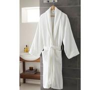 Ritz Pure Cotton Bathrobe (White, X-Large)