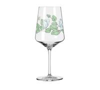 RITZENHOFF 2931022 Hugo Glass 500 ml - Aperitif Glass - Summer Dew Series - Motif 23 with Tulips Colourful - Made in Germany