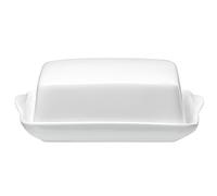 Ritzenhoff 33014 & Breker Snap Butter Dish, 18 x 14 x 7 cm, Porcelain, White