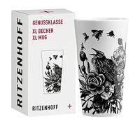 Ritzenhoff 3741001 Coffee Mug XL 500 ml - Series Genus Class No. 1 - Porcelain Mug, Urban Chic - Designer Piece