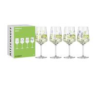 RITZENHOFF 6041007 Aperitif Glass 500 ml Set of 4 Sommertau Series 4 Pieces for Hugo Made in Germany