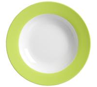 Ritzenhoff And Breker Doppio Green Deep Soup Plate 22 Cm