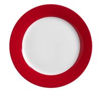 Ritzenhoff And Breker Flat Plate Flirt From The Series Doppio Red