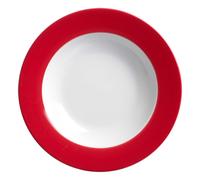 Ritzenhoff and Breker Soup Plate Flirt from the Series Doppio Red