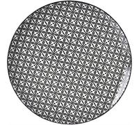 Ritzenhoff And Breker Takeo Leaves Dinner Plate In Black And White