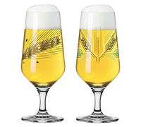 Ritzenhoff - Brauchzeit Beer Glass 37 cl 2-pack, #5 & 6 - Clear