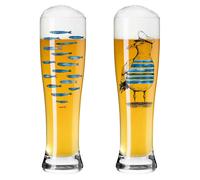 Ritzenhoff - Brauchzeit Beer Glasses 2-pack, #13 & 14 - Clear