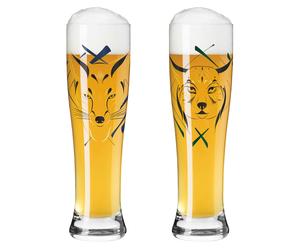 Ritzenhoff - Brauchzeit Beer Glasses 2-pack, #23 & 24 - Clear