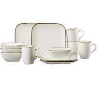 Ritzenhoff & Breker Brunch/Casa Breakfast Set, Set of 12 Ceramic Cream 38 x 27 x 27 cm, - Units