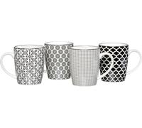 Ritzenhoff & Breker Coffee mugs, Porcelain, 8 x 8 x 10.5 cm, 4 pieces