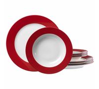 Ritzenhoff & Breker DOPPIO dinner service 8-pcs. crockery set round porcelain...