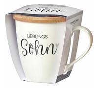 Ritzenhoff & Breker mug Family Sohn with coaster coffee mug cup 560 ml