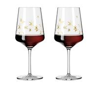 Ritzenhoff - Celebration Deluxe Red Wine Glass Stars 2-pack, 54 cl - Clear