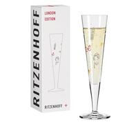 RITZENHOFF London Edition 1072006 Champagne Glass 200 ml Design Champus Flute Multi-Coloured Made in Germany