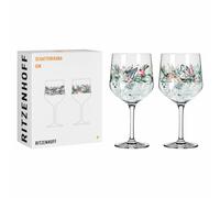 Ritzenhoff gin glass set of 2 Shadow Fauna 005 006, crystal glass, 720 ml R-3...
