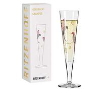 RITZENHOFF Goldnacht No. 16 1071016 Champagne Glass 200 ml Elegant Designer Piece with Real Gold Made in Germany