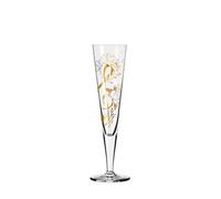 RITZENHOFF Goldnacht No. 45 1071045 Champagne Glass 200 ml with Real Gold Made in Germany