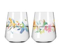 Ritzenhoff - Sommertau Drinking Glasses 50 cl 2-pack, #3 & 4 - Clear