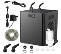 "Rium Chiller - Quiet Water Cooling Machine for Fish Tanks & Hydroponics, Ideal for 42-132 Gallon Capacity, Energy-Efficient Aquatic Temperature Control"