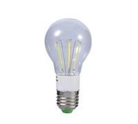 Riuty LED filament light bulb, new E27 12V 3W / 4W / 6W Cool/Warm White COB 360 ° non dimmable light (6 pieces)(4W Warm White)