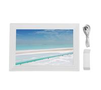 Riuulity 10.1 Inch Digital Picture Frame, HD Touch Screen Auto Rotate Display with G Sensor WiFi Remote Upload for Frameo APP Music Video Playback