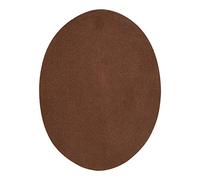 Riuulity 10pcs Oval Shape PU Leather Patch Repair Sewing Elbow Knee Patches, DIY Craft Kit for Clothing, Trousers, Bags with, Reinforcement and Decoration