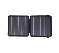 Riuulity 10W Folding Solar Panel Charger Portable Solar Charger with USB and Type-C Dual Output Ports for Phones Power Banks Camping Hiking Outdoor Power Bank