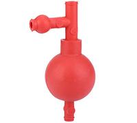 Riuulity 2 Pcs Natural Rubber Suction Bulb, Ear Washing Quantitative Sucking Bulb with Pipettes, for Industrial Mining Agricultural Food Laboratory