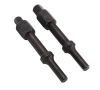 Riuulity 3/8in Pneumatic Breaker, Vibration to Aid Stubborn Fasteners, Hex for Open End Wrenches, Premium Metal Material, for Bearing Caliper Removal