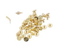 Riuulity 43pcs Wood Burning Tip Number Letter Set, Brass Wood Burning Alphabet Tips Suitable for Branding, Personalizing, DIY Embossing Carving