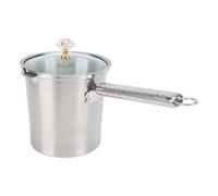 Riuulity 700Ml High Temperature Resistant Milk Frothing Pitcher for Coffee Making, Stainless Steel Milk Frothing Cup for Home and Coffee Shop