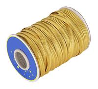 Riuulity 70yD Craft Edge Tips -1 Cm Wide Recoil to Sew The Durable Hem Sewing (Gold)