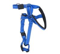 Riuulity Adjustable Dog Mouth Cover Strap, Dog Head Harness with Safety Strap Comfortable Muzzle for Small Medium Large Breeds (XL)