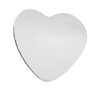 Riuulity Adjustable Heart Shaped Blind Spot Mirror, HD Glass ABS Car Side Blindspot Mirror for Sedan SUV Truck RV, Changing Lanes, or Reversing with Clear View
