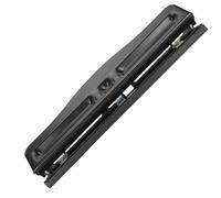 Riuulity Adjustable Hole Punch Home Office DIY Manual Hole Puncher Accessory Punch 10 Sheets Metal Cutter Head Stable Bottom Pad