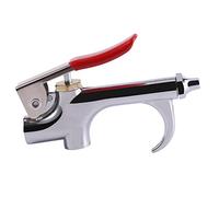 Riuulity Air Compressor Blow Kit Compact Zinc Alloy Blow Gun for Removing Dust with Nozzle for Hard-to- Cracks Air Inlet 1/4 NPT 1pc