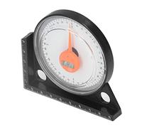 Riuulity Angle Finder, Durable Plastic Clear Scale Easy Operation, Magnetic Angle Finder Tool for Carpentry, Woodworking, Metalworking, 0 to 360 Degrees Measurement