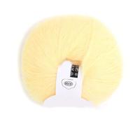 Riuulity Angora Wool Yarn, Light Soft Mohair Pashm Knit, 12 Colors Set, Very Convenient, for Weaving Scarves, Shawls, Sweaters, Hats, and More, Anti-Pilling and Anti-Shrinkage (02 Goose Yellow)