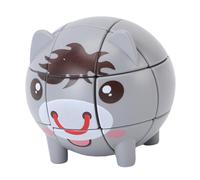 Riuulity Animal Speed Puzzle, Cute Educational 3X3 Speed Puzzle Game for Children Kids, Made From Quality ABS, with Charming Animal Model Design, Boosts Kids' Problem-solving Abilities