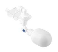 Riuulity Auto Water Filler Controller, Adjustable Float Valve Mounting for Aquarium with O Ring, Suitable for Aquarium Under 15mm Thickness