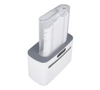 Riuulity Automatic Electric Floss Dispenser, Infrared Sensor, Portable Design with 100 Flossers for a Convenient Floss Solution