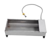 Riuulity Automatic Livestock Water Trough, Stainless Steel Self Filling Animal Drinking Bowl for Chicken Duck Goose Cow Sheep with Large Capacity Rustproof Design