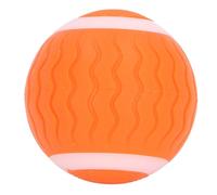Riuulity Automatic Rechargeable Gravity Interactive Dog Cat Ball Toy with Rolling Ball Design, USB Charging Cable, for Dogs Cats (Orange)