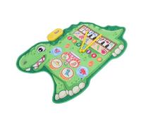 Riuulity Baby Dinosaur Musical Mat Educational Piano Toy for Toddlers Early Learning Music Function for Cognitive Development Safe PE Fabric Material
