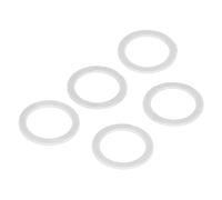 Riuulity Badge Machine Gasket, 5 Pieces Plastic Replacement Part for R Mold, with 32mm 37mm 44mm 58mm Sizes, for DIY Handcrafted Badges in Schools Organizations Community Events (32MM)