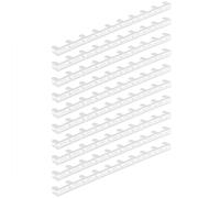 Riuulity Beekeeping Equipment Beehive Frame Strip Transition Clips, Beekeeping Tool, Plastic Spacers, for Smart, with High Strength